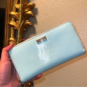 NWOT Kate Spade Patent Long Wallet